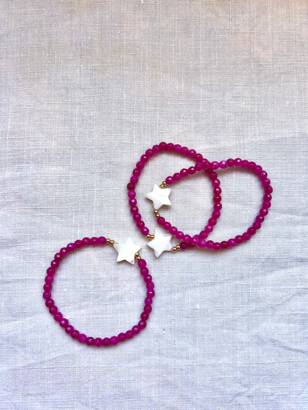 Pulsera Star (fucsia)