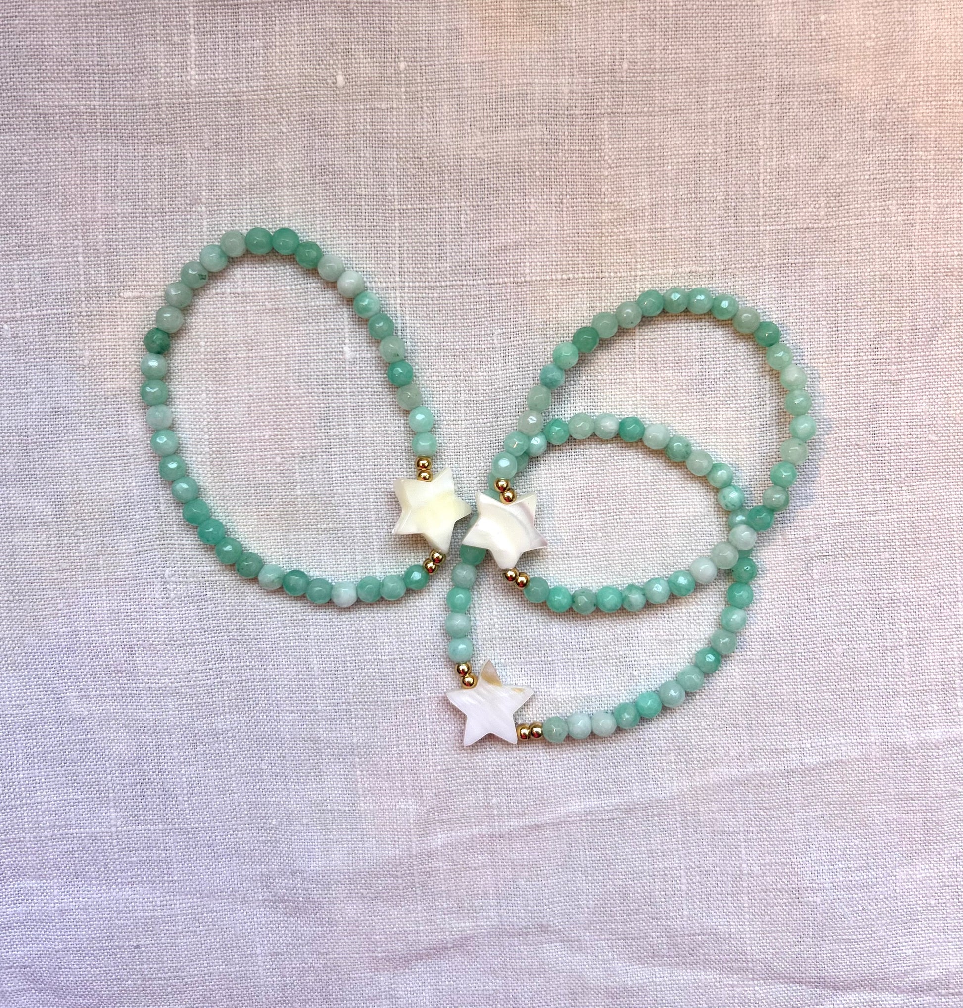 Pulsera Star (aguamarina)