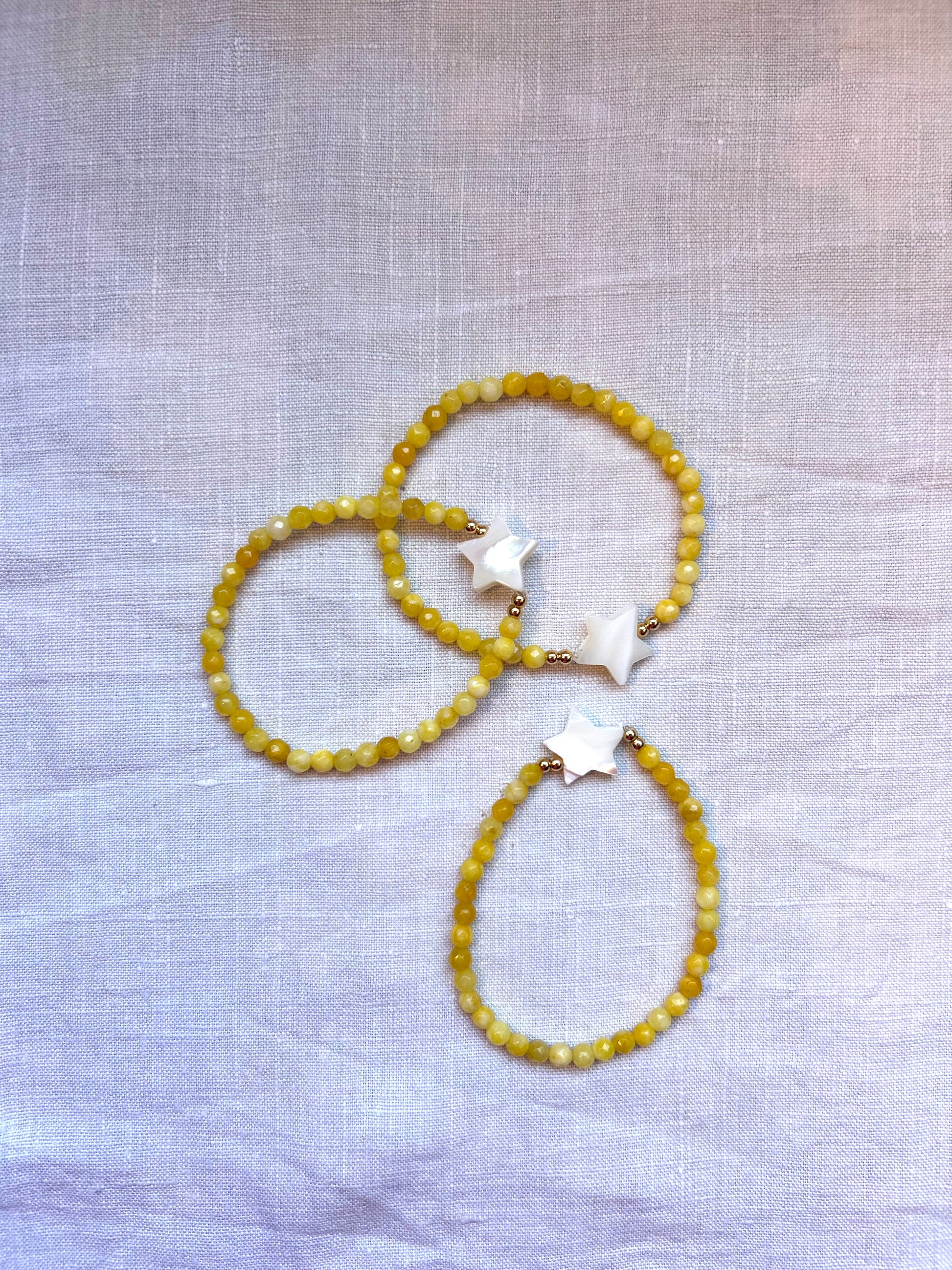 Pulsera Star (amarillo)