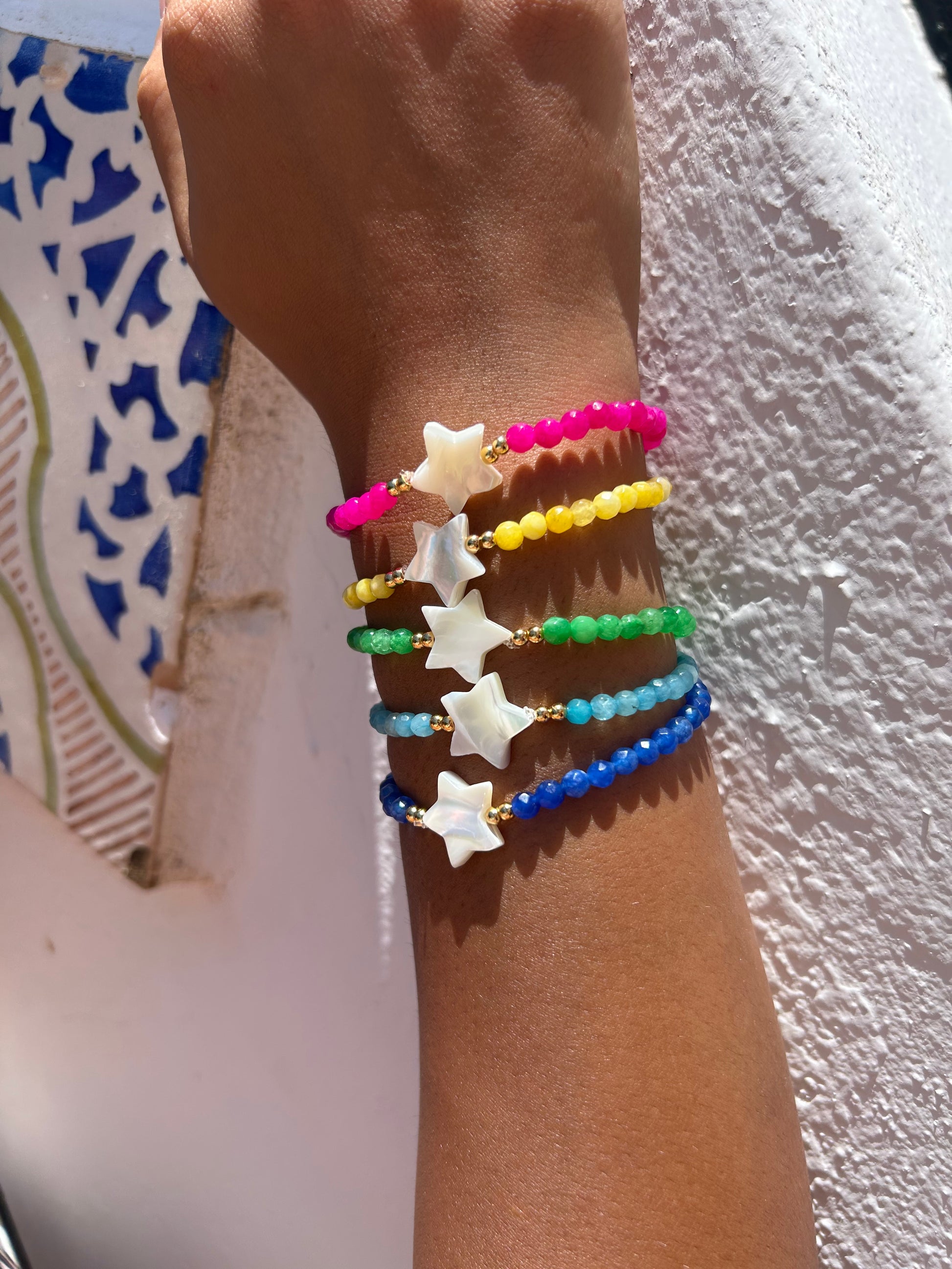 Pulsera Star (fucsia)