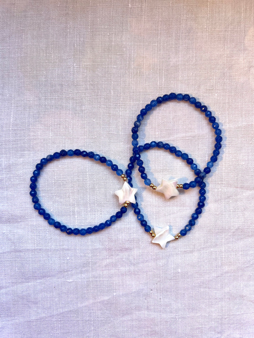 Pulsera Star (azul oscuro)