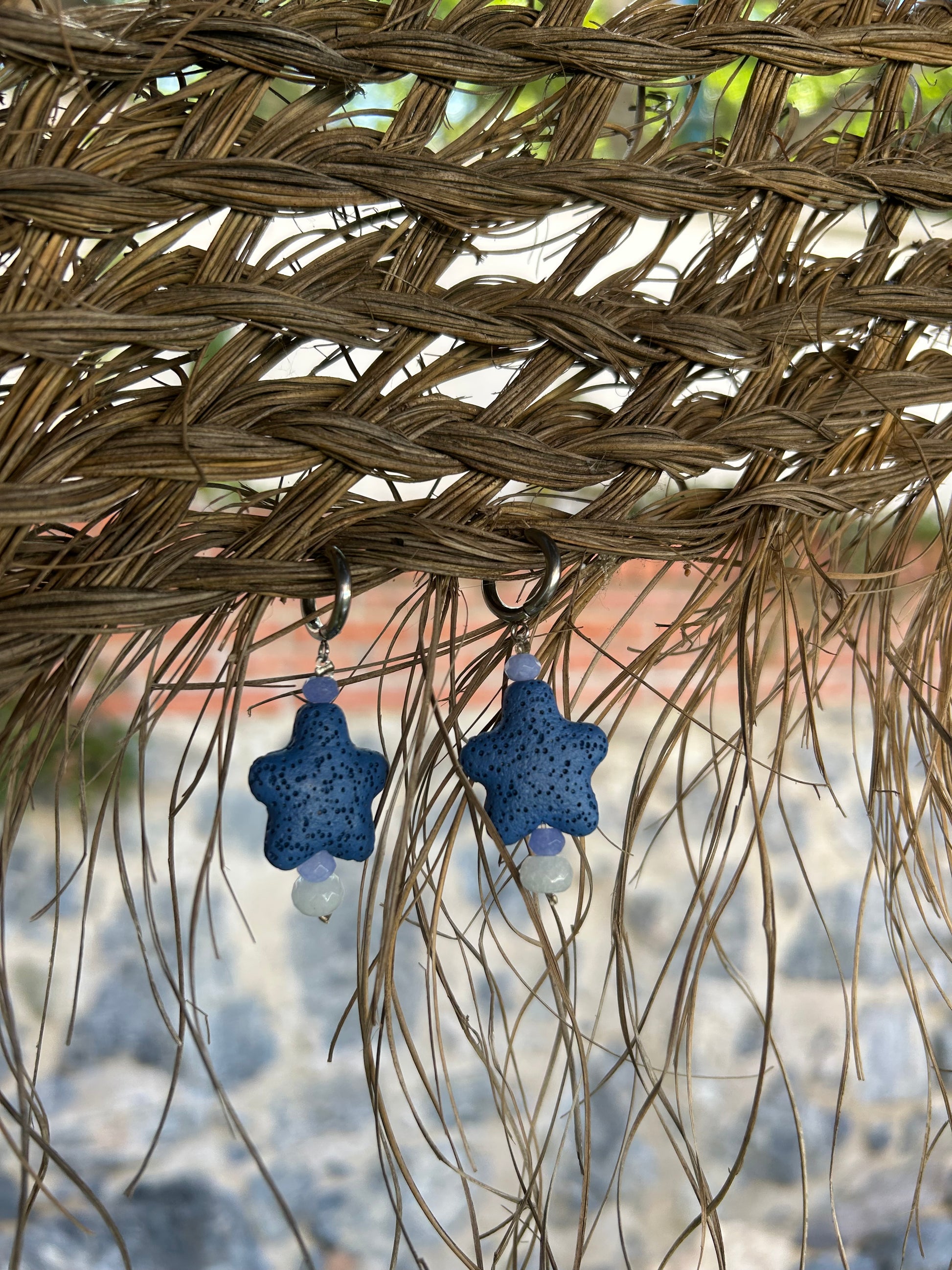 Pendientes Star Blue