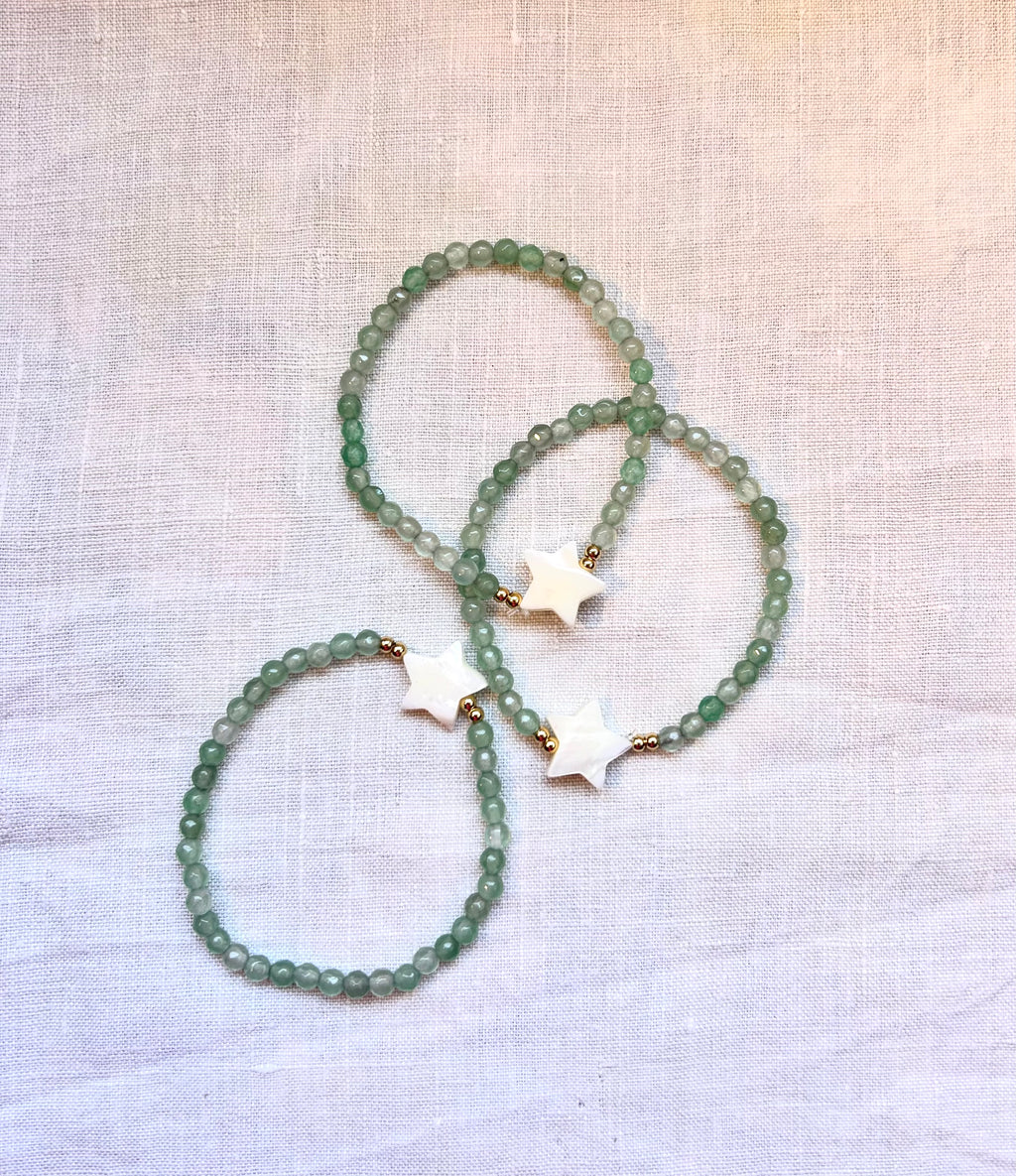 Pulsera Star (verde claro)