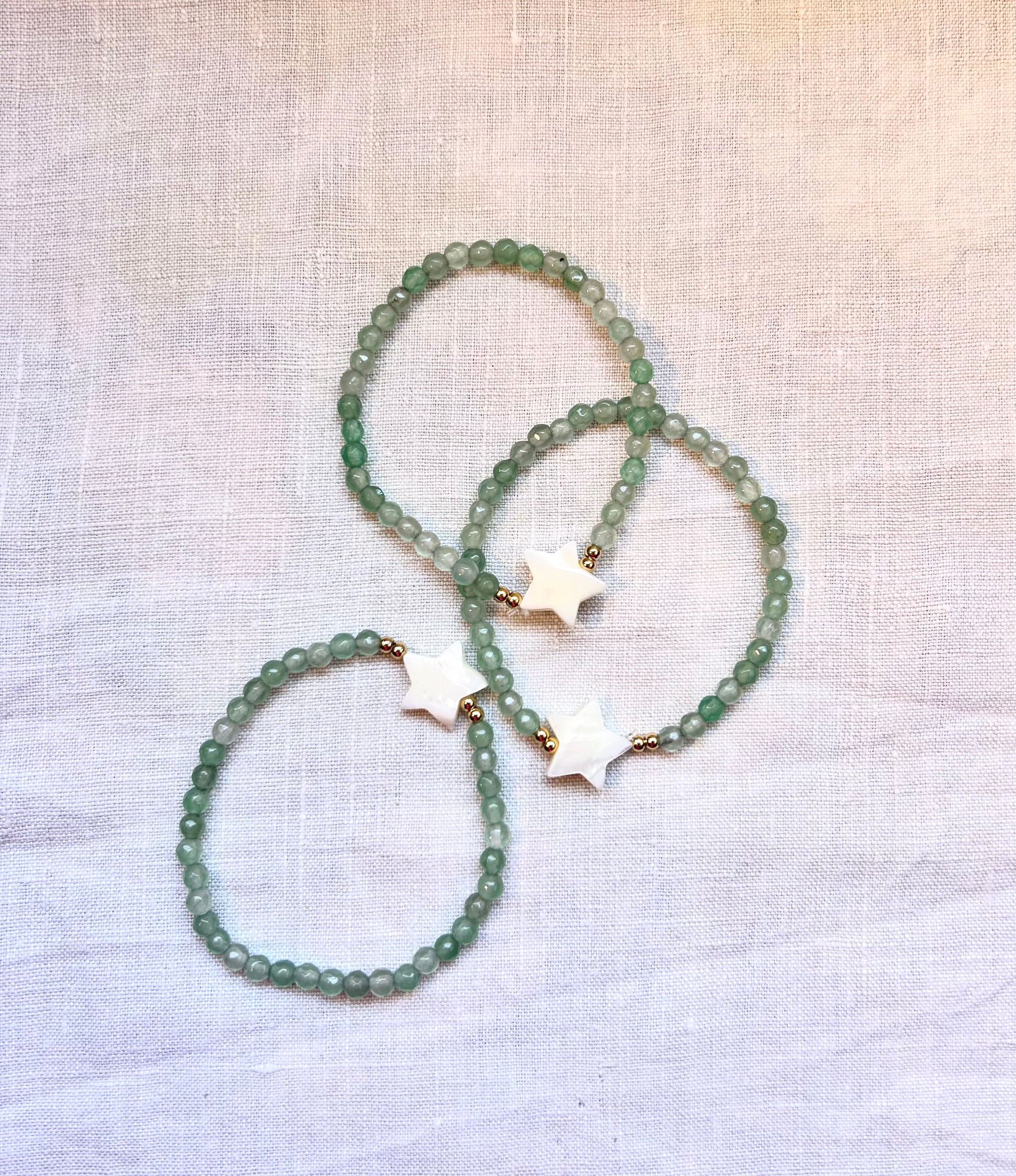 Pulsera Star (verde claro)