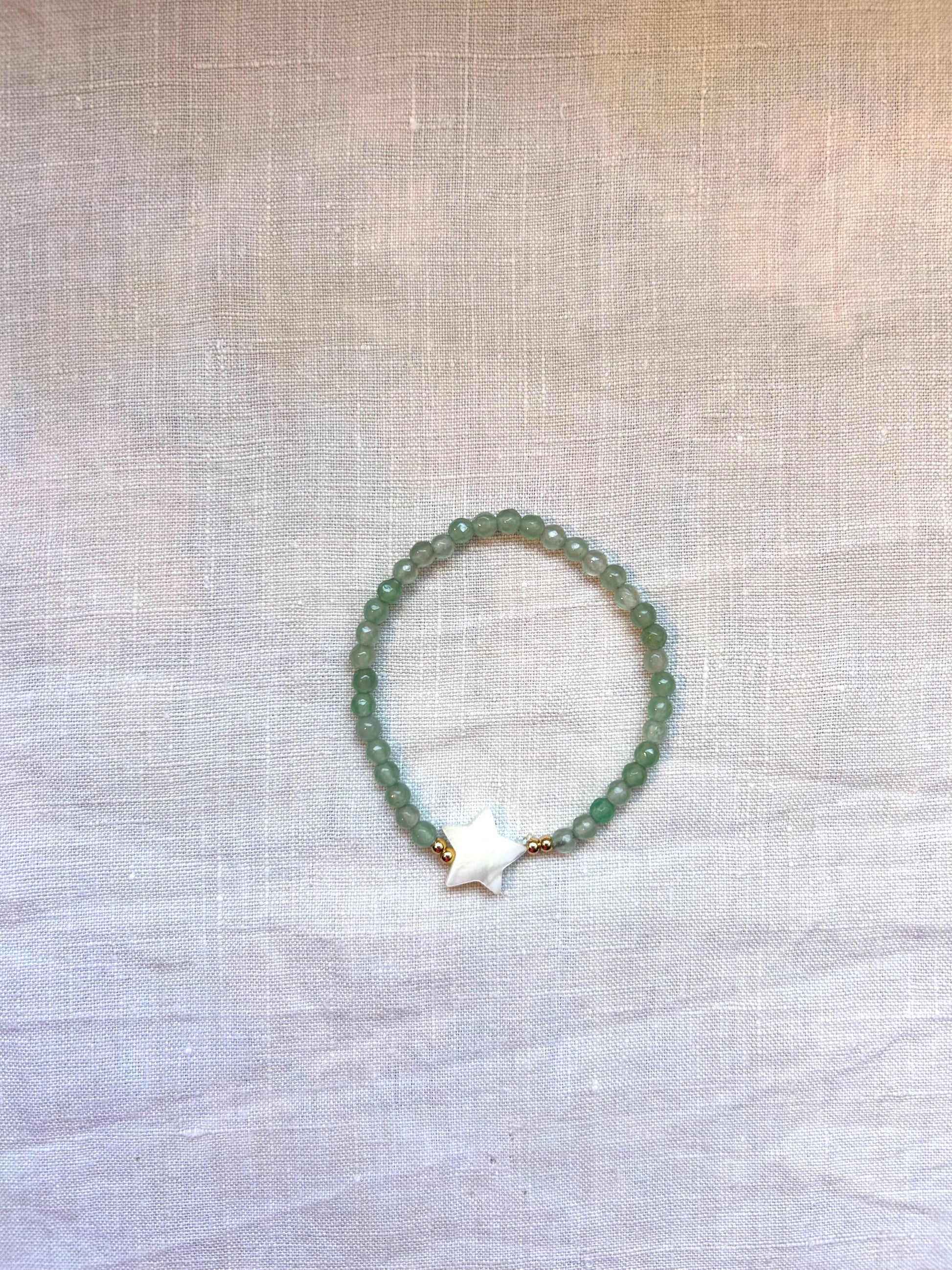 Pulsera Star (verde claro)