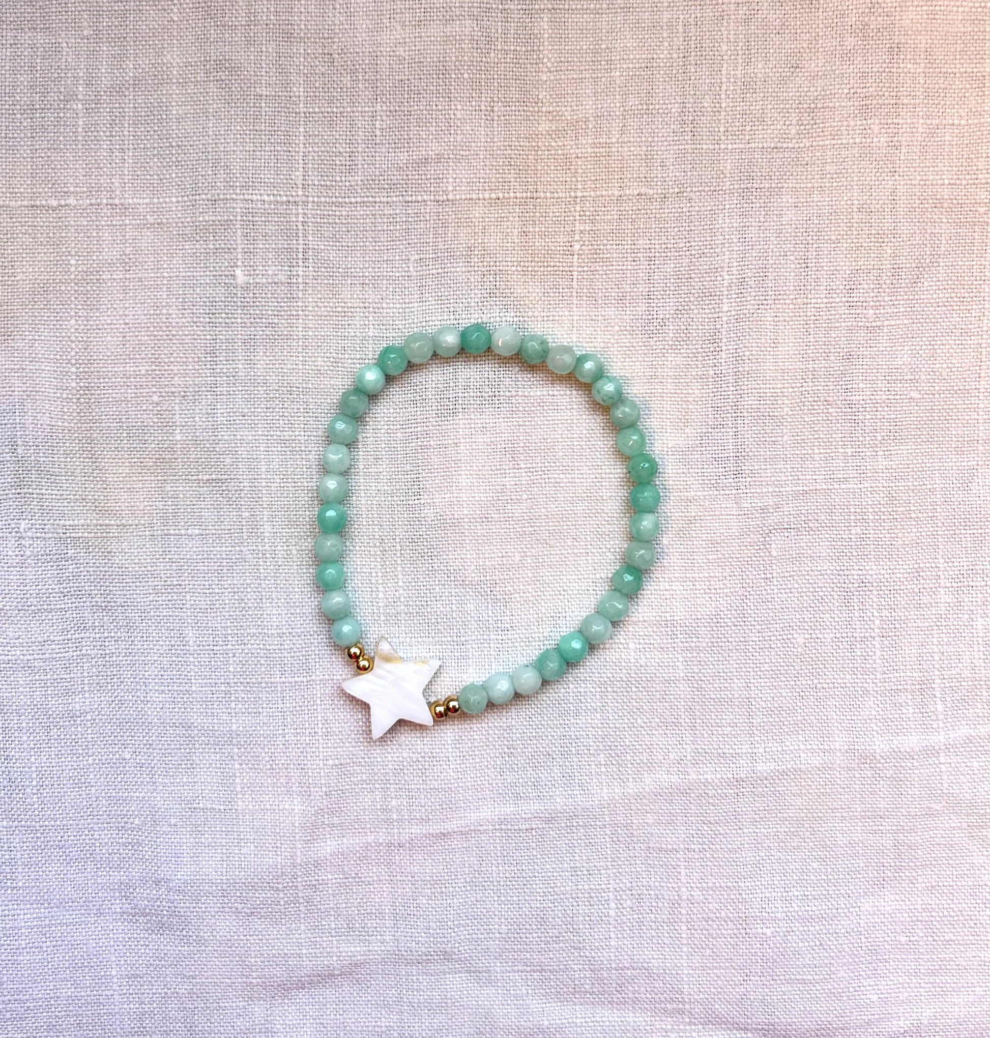 Pulsera Star (aguamarina)