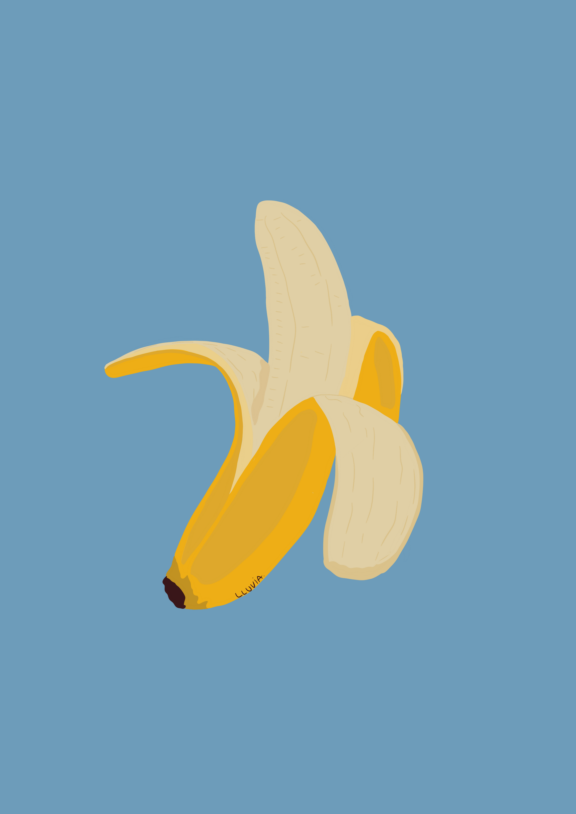 Ilustración plátano